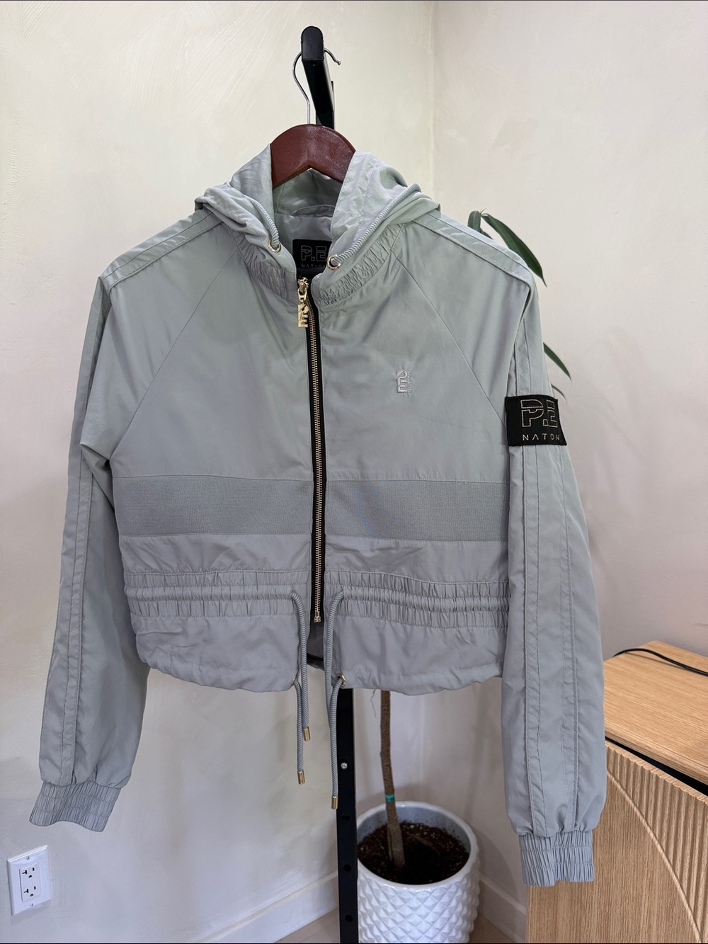 PE Nation CROPPED MAN DOWN JACKET XS - Picture 5 of 8